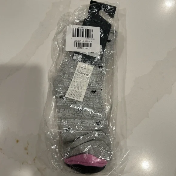 Gap Kids Heart Pink Blue Gray 3 Pack Socks Size L Fits Shoe 3-4 - Picture 4 of 6